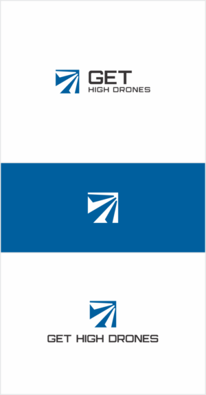 Logo Design by Naavyd for GET HIgh Drones | Design: #26475276
