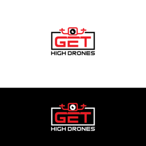 Logo Design by Deziners Zone for GET HIgh Drones | Design: #26447597