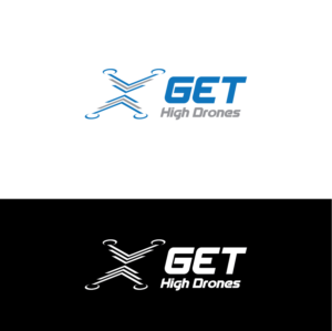 Logo Design by Deziners Zone for GET HIgh Drones | Design: #26447599