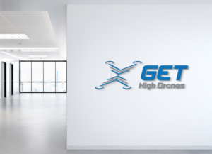 Logo Design by Deziners Zone for GET HIgh Drones | Design: #26447604
