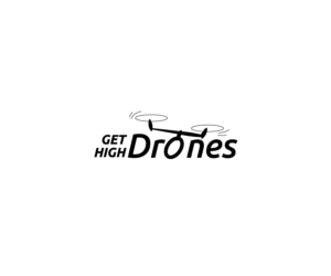 Logo Design by ecorokerz for GET HIgh Drones | Design: #26442944