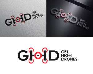 Logo Design by MAWBM for GET HIgh Drones | Design: #26475216