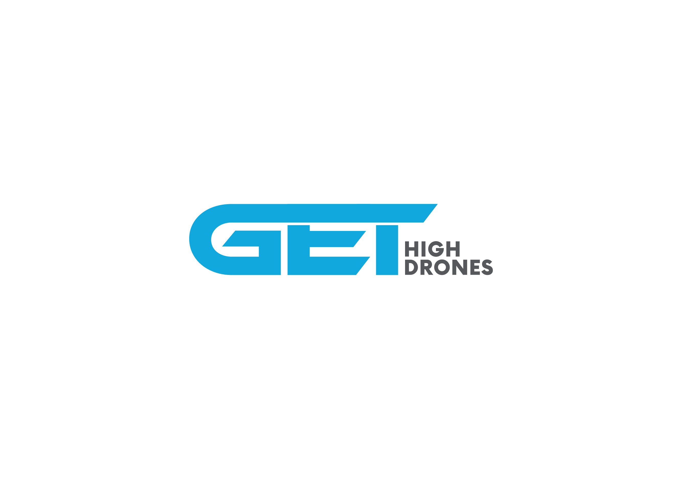 Logo Design by Aly Studio for GET HIgh Drones | Design #26438903