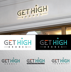 GET High Drones | Logo Design by Blessing Angel