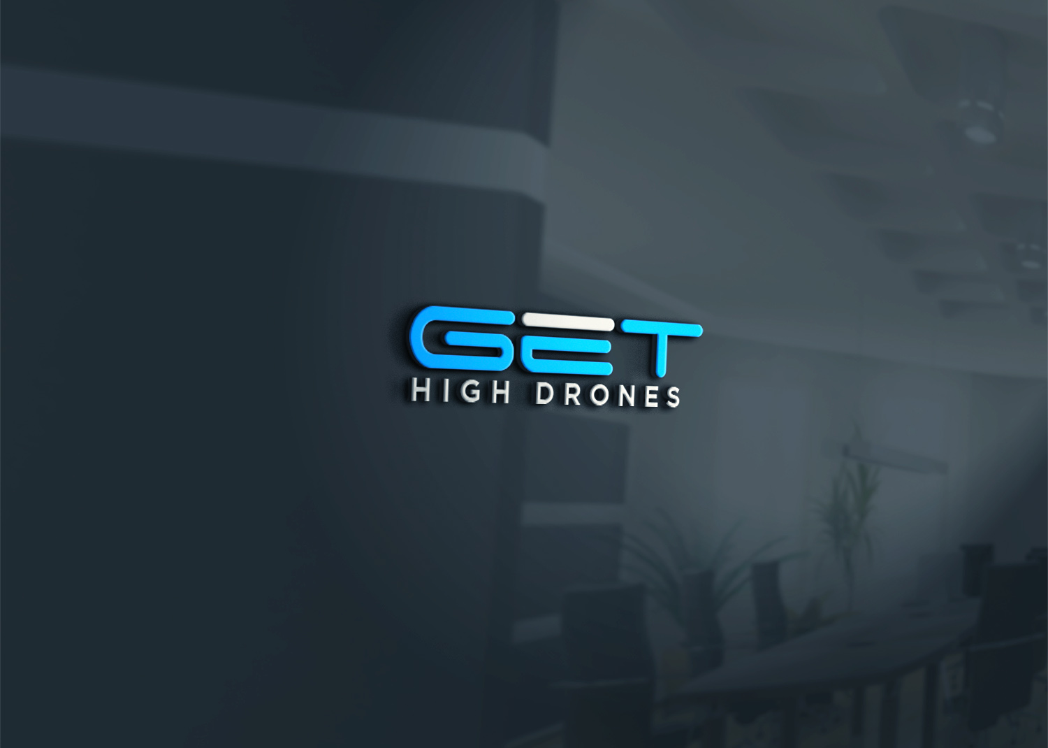 Logo Design by DubaiArts for GET HIgh Drones | Design #26453567