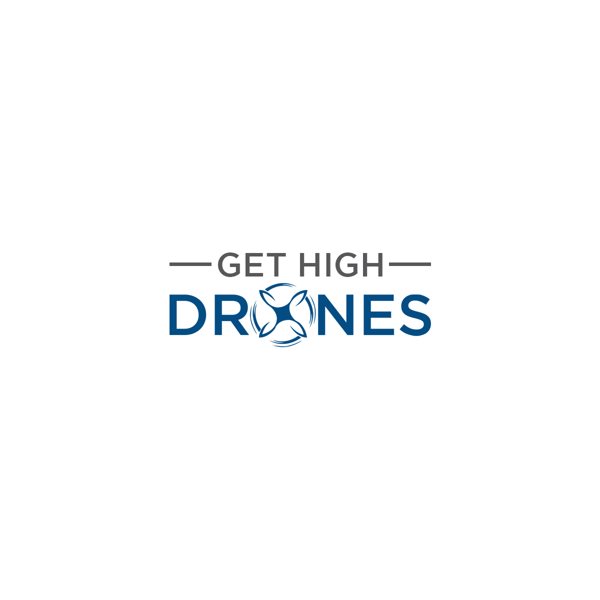 Logo Design by dipikapcyart for GET HIgh Drones | Design #26449538