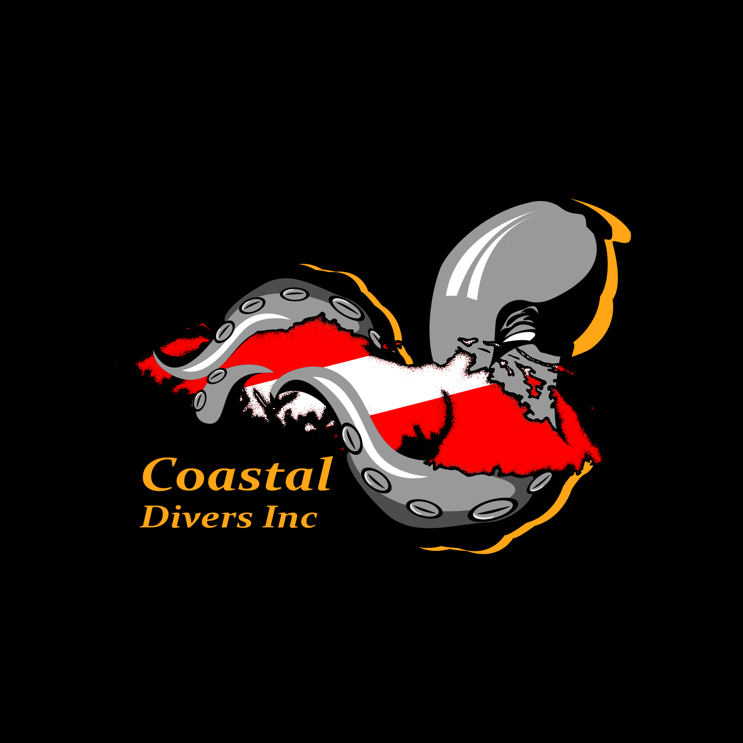 Logo Design by Omee for Coastal Divers Inc | Design #26475995