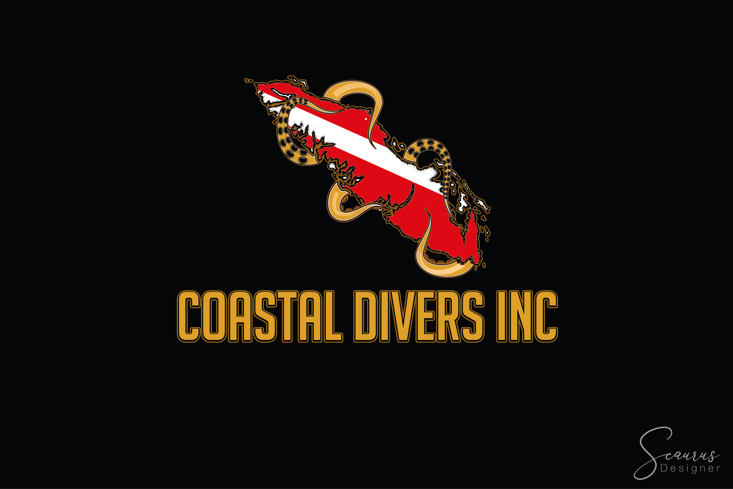 Logo Design by InkThink by Scaurus for Coastal Divers Inc | Design #26460648
