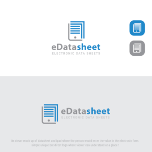 eDatasheet | Design de Logo par nandkumar