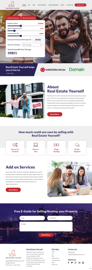 Web Design by pb for this project | Design: #26444237