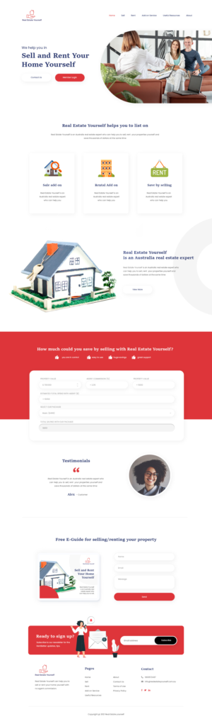 Real Estate Website | Diseño Web por ag622988