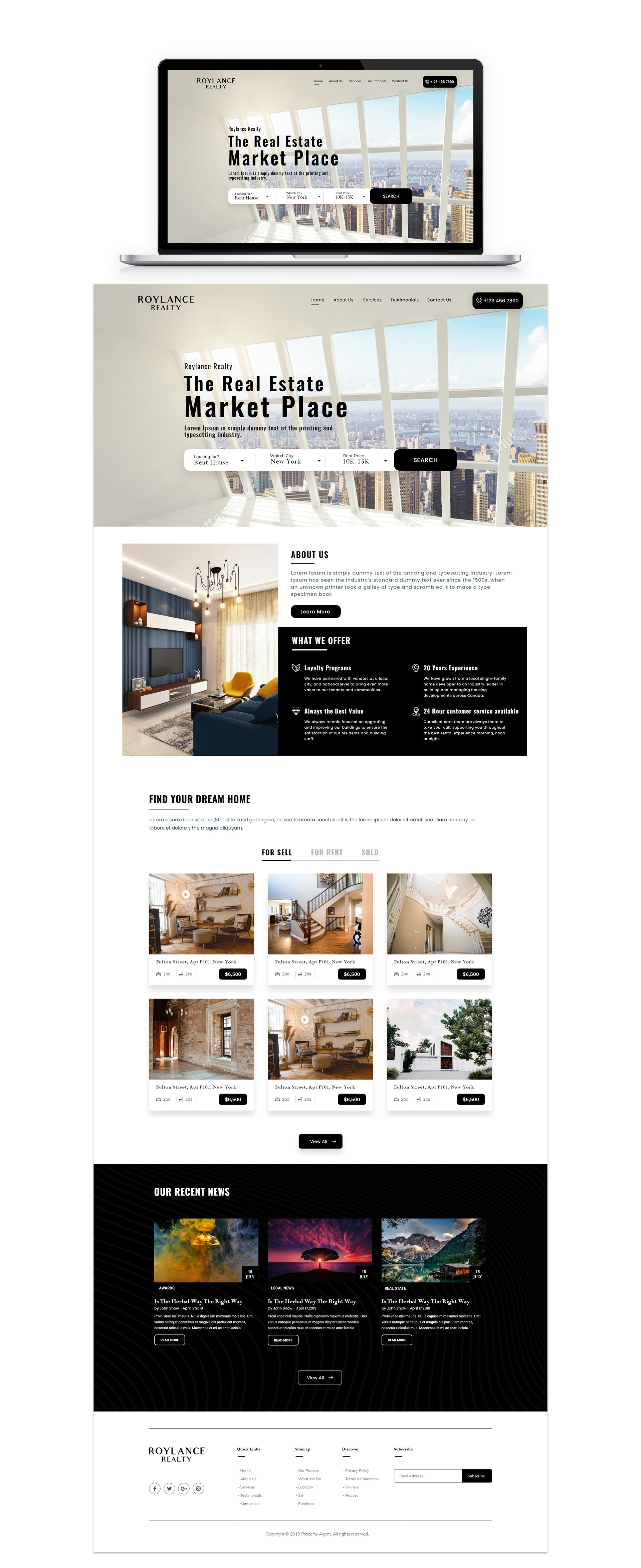 Web Design by Adeel Rahman for this project | Design #26443320