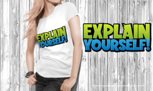 Explain Yourself! | Diseño de Logo por The Seventh Key Magic