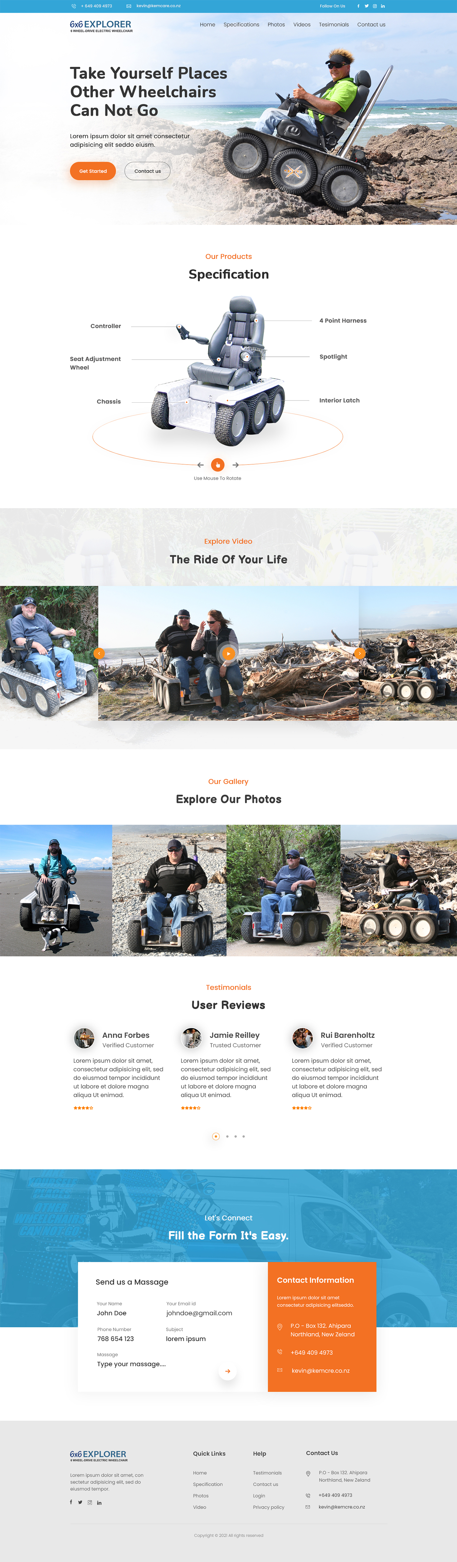 Web Design by Webvalley99 for Fisherman | Design #26456701