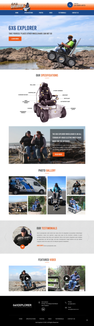 Diseño Web por pb para Fisherman | Diseño: #26448960
