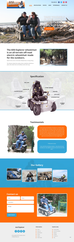 Web-Design von pb für Fisherman | Design #26448963