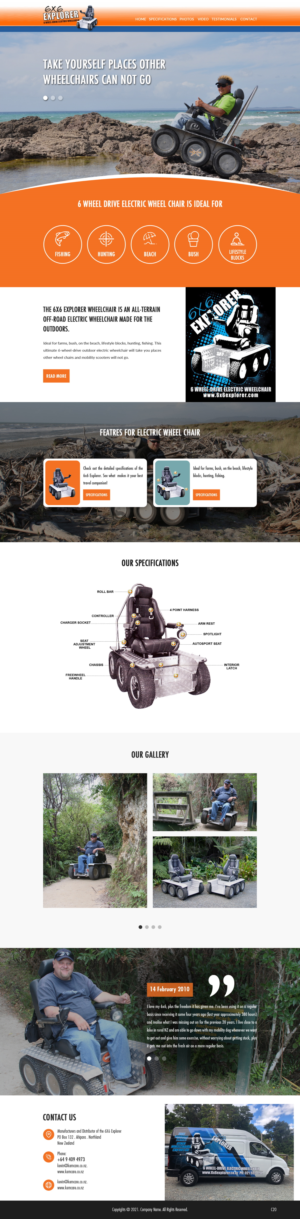 Diseño Web por pb para Fisherman | Diseño: #26448964