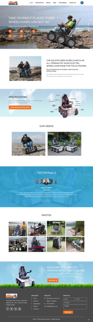 Diseño Web por pb para Fisherman | Diseño: #26448966
