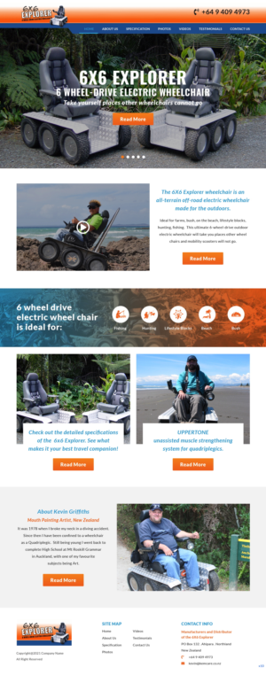 Diseño Web por pb para Fisherman | Diseño: #26448969