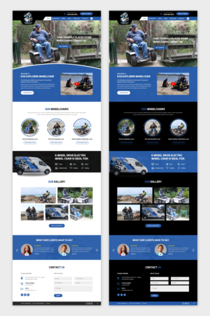 Diseño Web por pb para Fisherman | Diseño: #26458187
