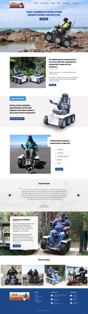 Diseño Web por pb para Fisherman | Diseño: #26458203