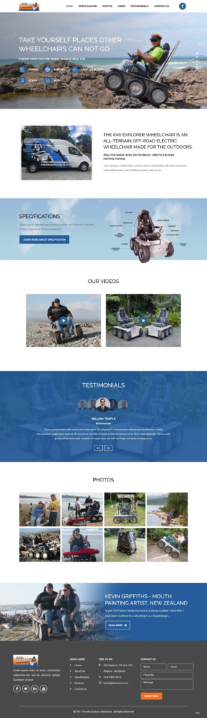 Diseño Web por pb para Fisherman | Diseño: #26458204