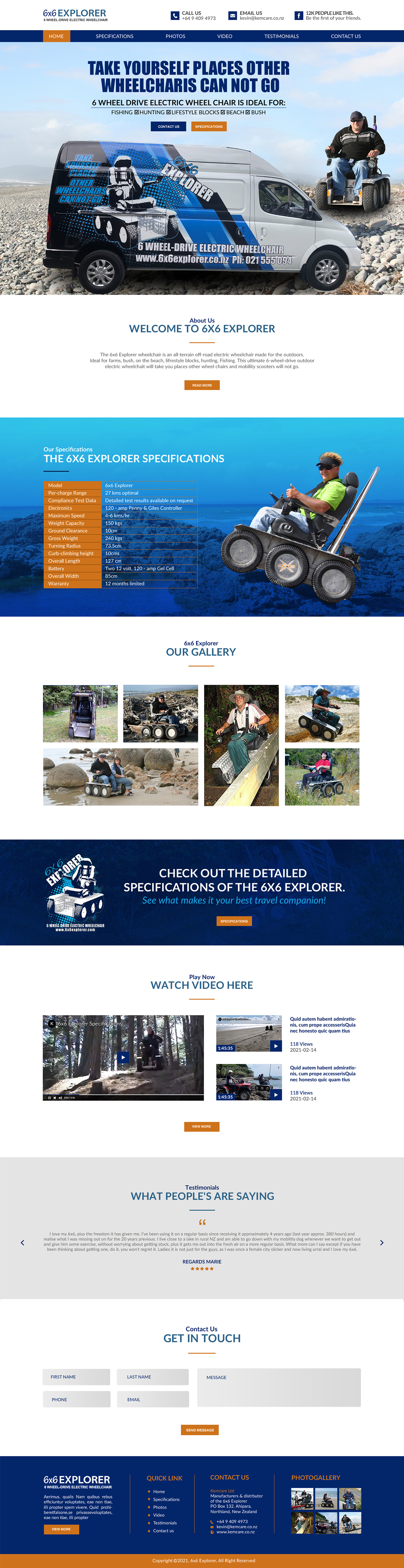 Web Design by chandrayaan.creative for Fisherman | Design #26446472