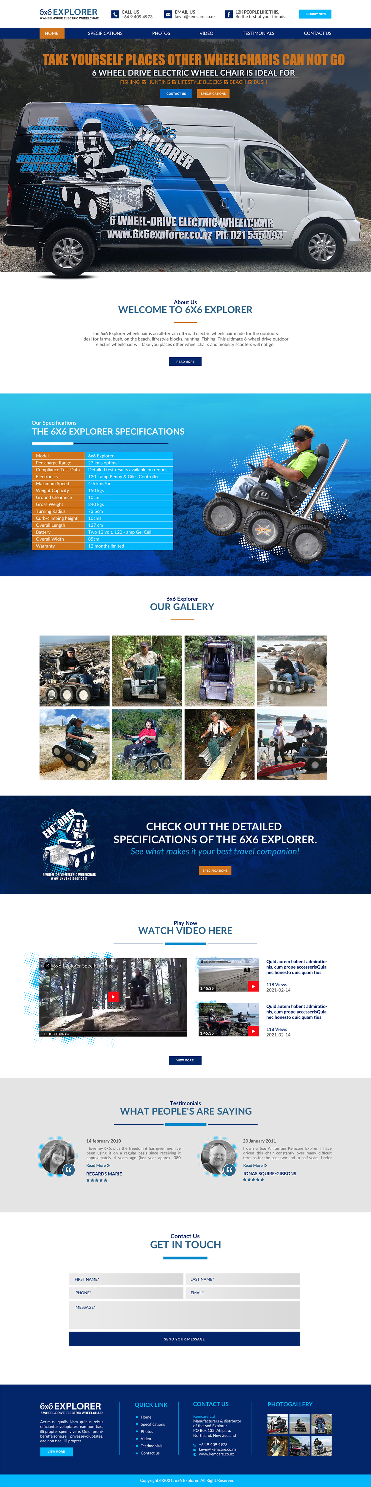 Web Design by chandrayaan.creative for Fisherman | Design #26457717