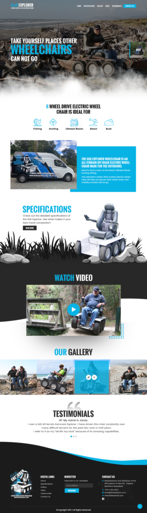Diseño Web por nzdesigners para Fisherman | Diseño: #26448578