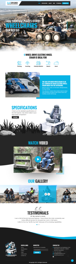 Diseño Web por nzdesigners para Fisherman | Diseño: #26456148