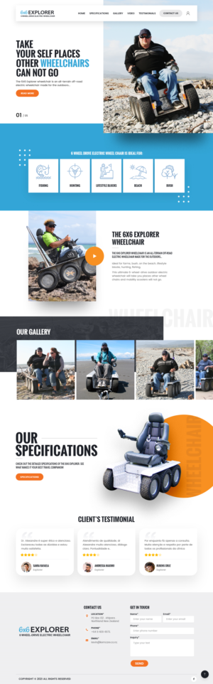 Diseño Web por nzdesigners para Fisherman | Diseño: #26460201