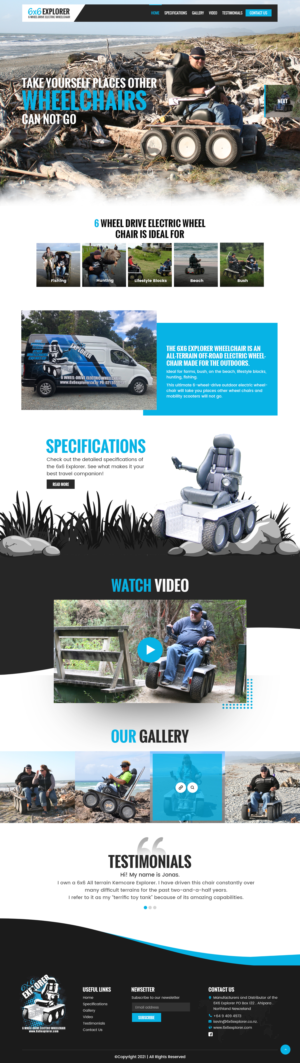 Diseño Web por nzdesigners para Fisherman | Diseño: #26475354