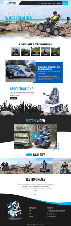 Diseño Web por nzdesigners para Fisherman | Diseño: #26599480