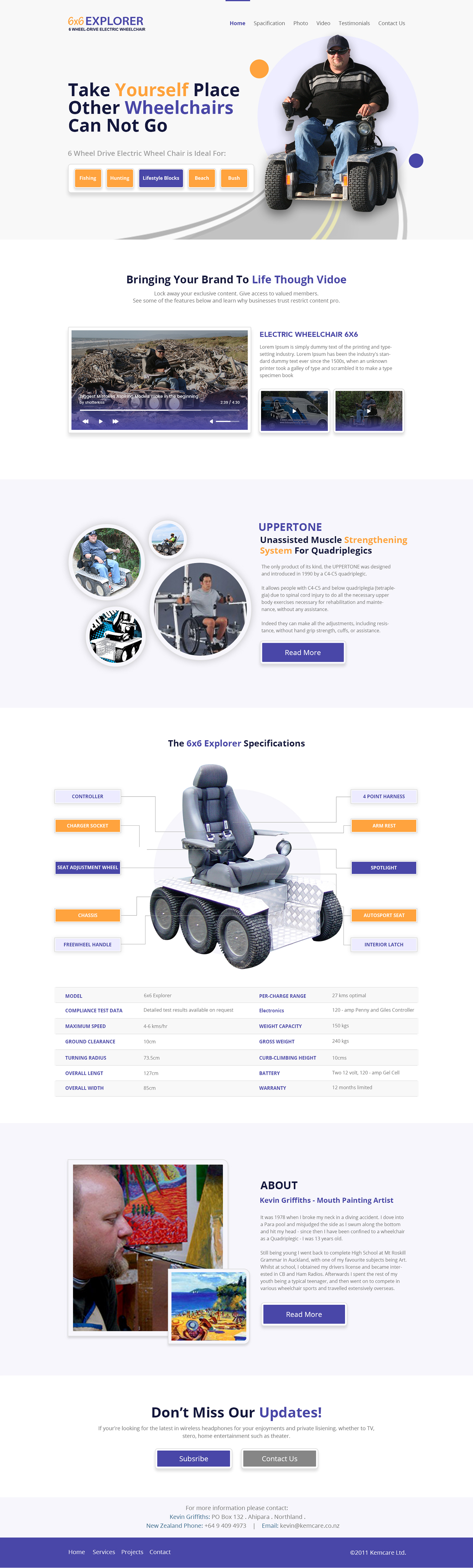 Web Design by Samahir Sharif for Fisherman | Design #26457796