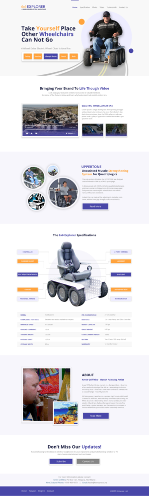 Web-Design von Samahir Sharif für Fisherman | Design #26457796