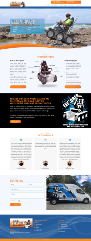 Diseño Web por GigSoftPro para Fisherman | Diseño: #26473116
