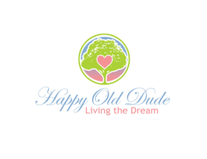Main title = Happy Old Dude, Tagline = Living the Dream | Design de Logo par NILDesigns