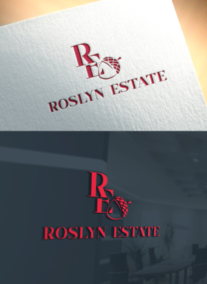 Roslyn Estate | Logo Design by Art Lancer