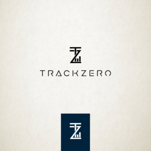 If you want to try and add a text, make sure it is "TrackZero" | Diseño de Logo por doarnora