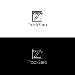 If you want to try and add a text, make sure it is "TrackZero" | Logo Design by GVisions