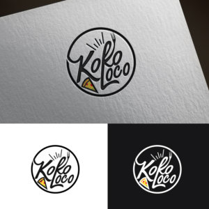 'KoKo LoCo' with space for the unique van id. ie 'StreetFood' | Logo Design by sankar999