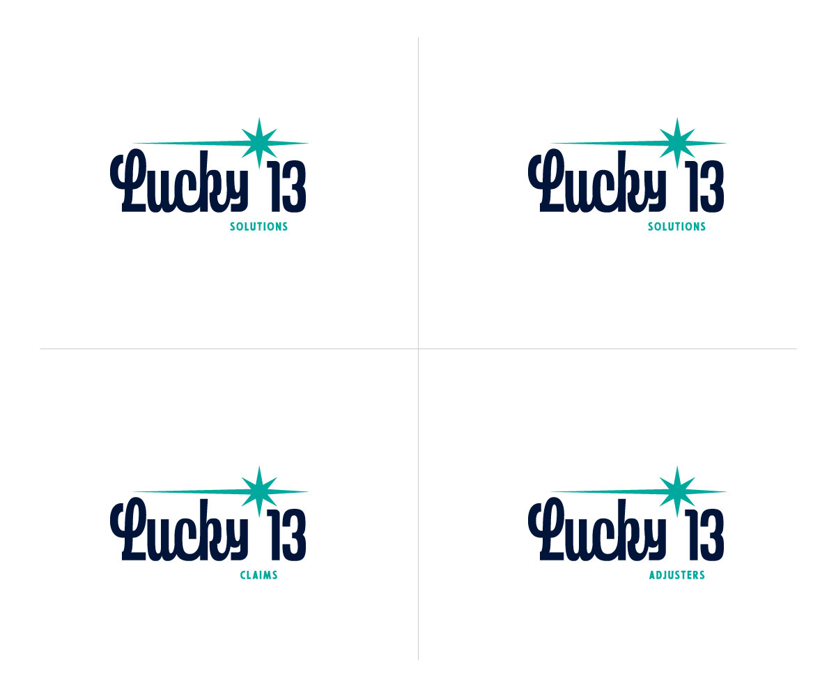Logo Design by lionx for Lucky 13 Solutions | Design #26448374