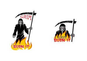 GRIM AND BURN IT | Logo Design by graphics1
