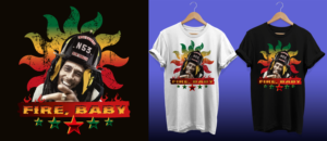 Cool Firefighter Teeshirt for Web Page | Design de T-shirt par Al Pech