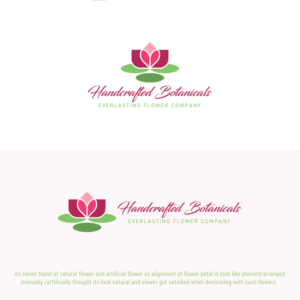 Everlasting Flower Company.            Handcrafted Botanicals | Design de Logo par nandkumar