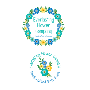 Everlasting Flower Company.            Handcrafted Botanicals | Design de Logo par Samantha Ward Design