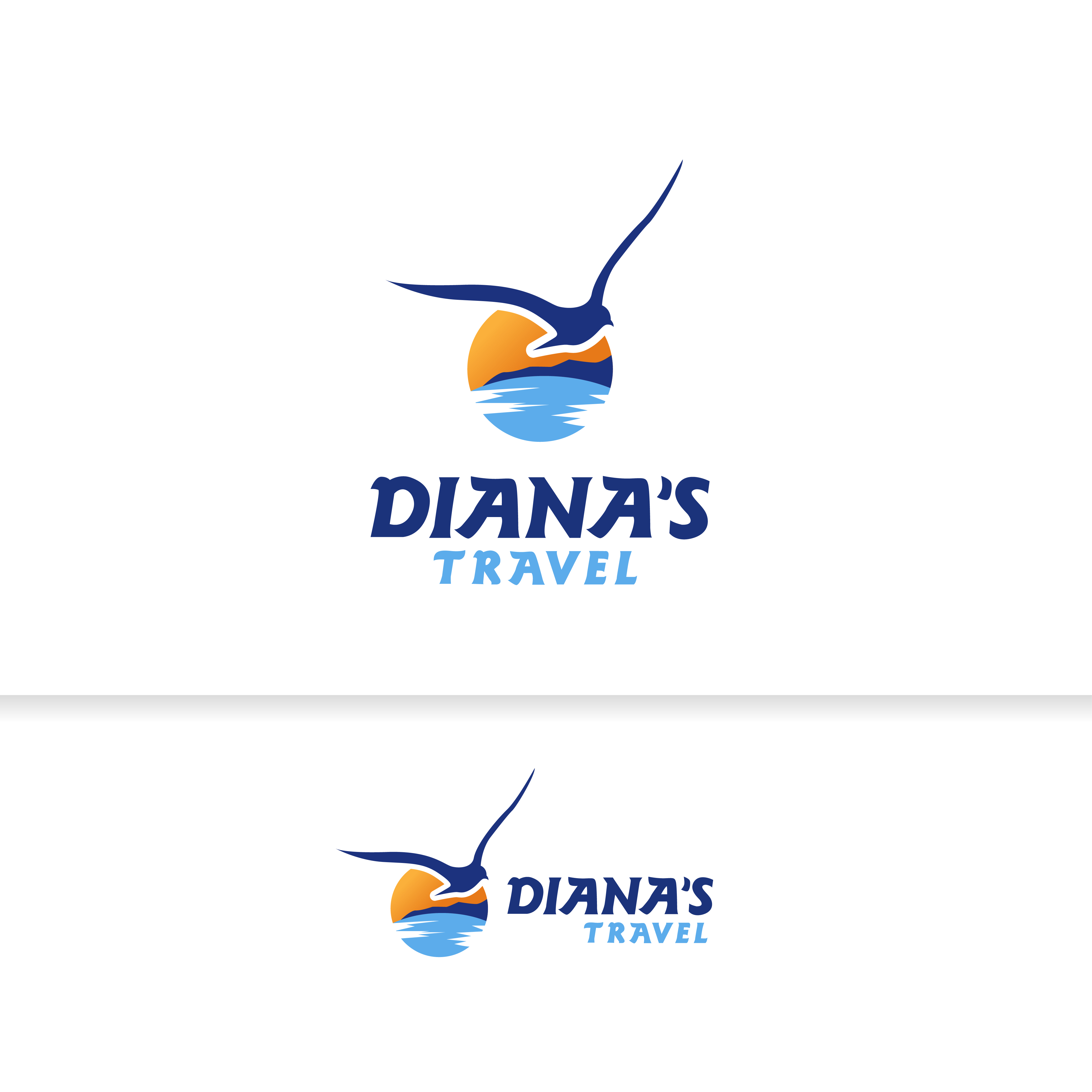 Logo Design by megamen for Diana’s Travel | Design #26453474