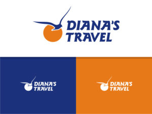 Diana’s Travel | Logo Design by Atvento Graphics