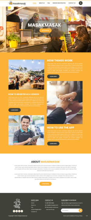 Wordpress Design by pb for Jugo Lab | Design: #26458246