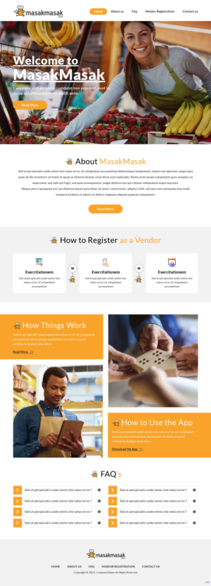 Wordpress Design by pb for Jugo Lab | Design: #26458251